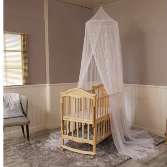 Beige Canopy for bed - Picture 2 of 4